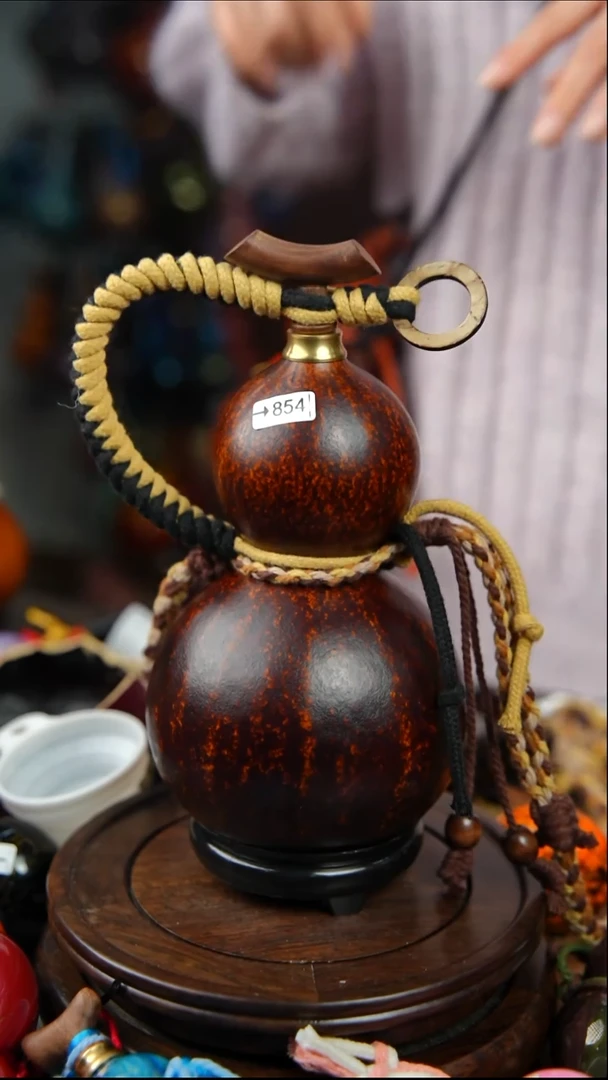 854号500ml左右非遗大漆酒葫芦