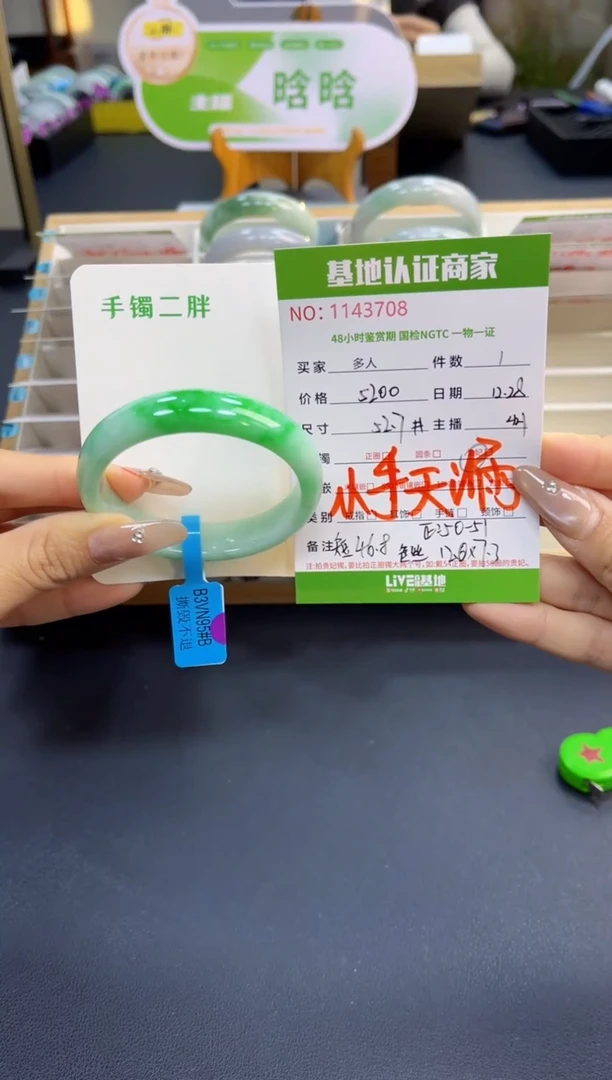 未镶嵌手镯（贵妃镯）翡翠多人