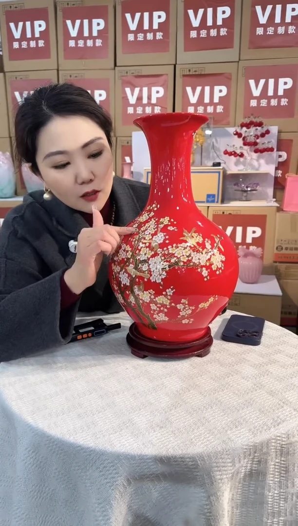 【闪购商品】琉璃泰新花器P-11