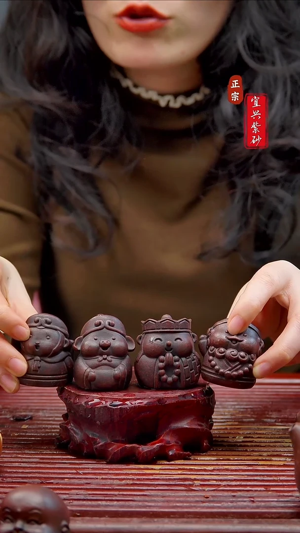 紫砂茶宠宜兴紫砂茶宠摆件
