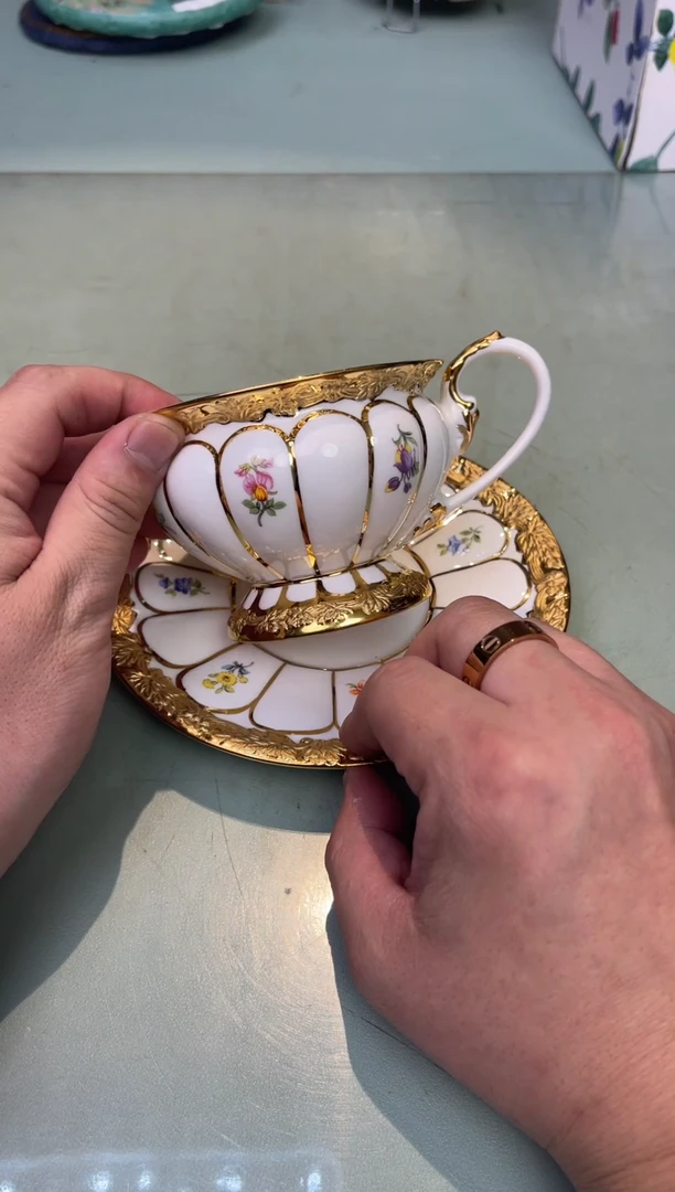 【闪购商品】瓷片梅森咖啡杯白