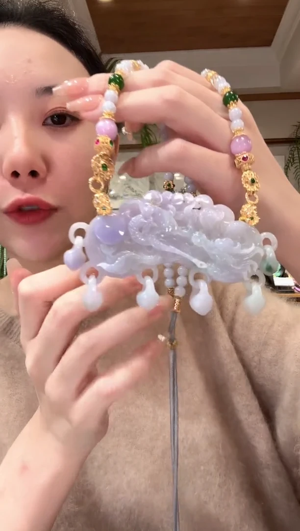 【闪购商品】翡翠颈饰未镶嵌国风