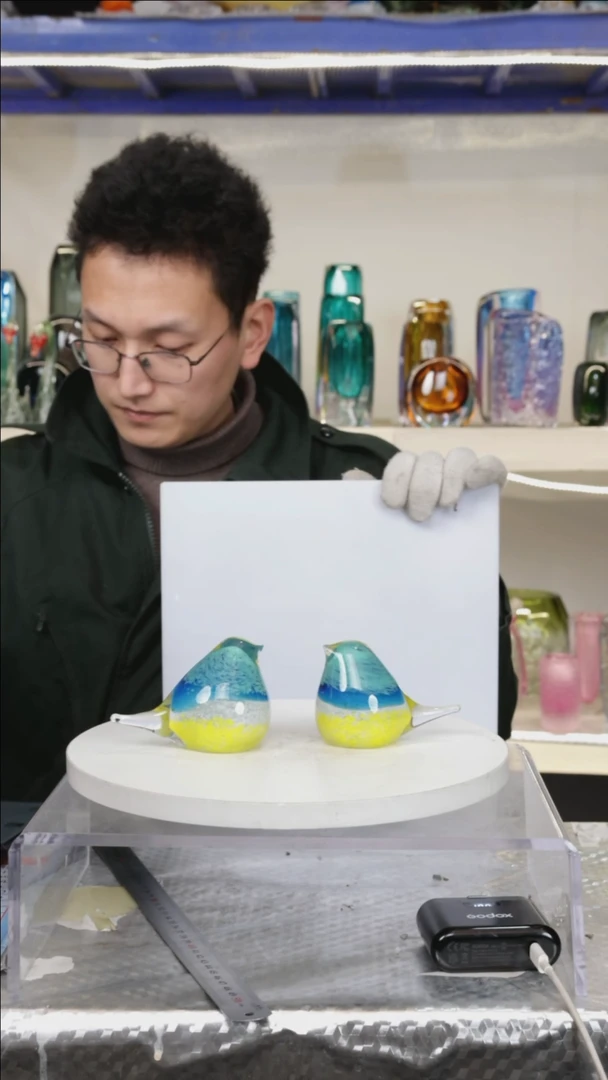 【闪购商品】无铅玻璃【幻彩】高精品琉璃正常手工痕迹微瑕福利