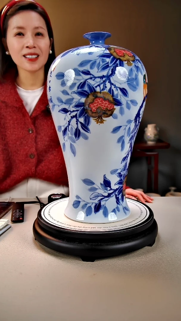 摆件陶景德镇手绘陶瓷45