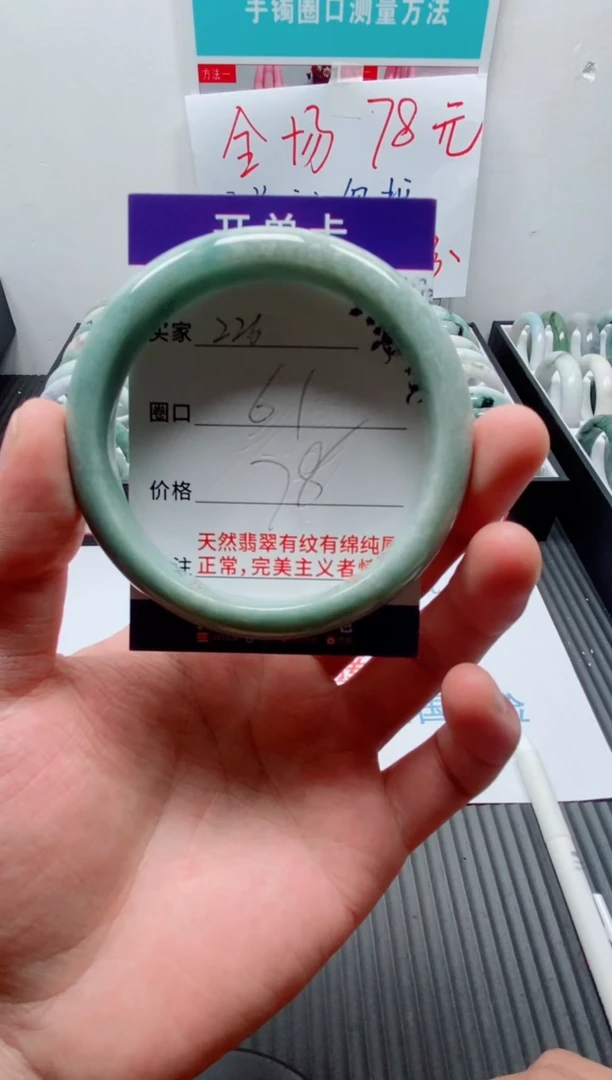 未镶嵌手镯翡翠226