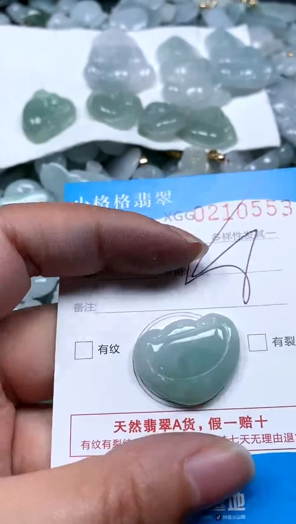 【闪购商品】翡翠颈饰未镶嵌闪购商品0210553