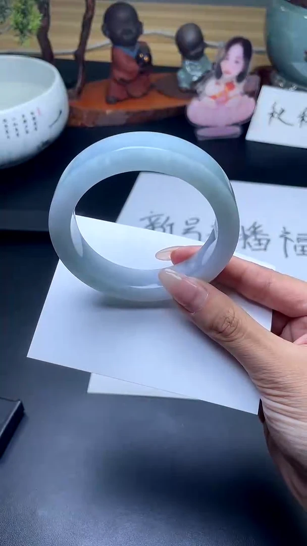 未镶嵌胚定制翡翠蜜*手镯