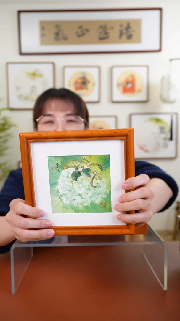 横款鹿鸣现代美术馆-岳椅竹老师作品