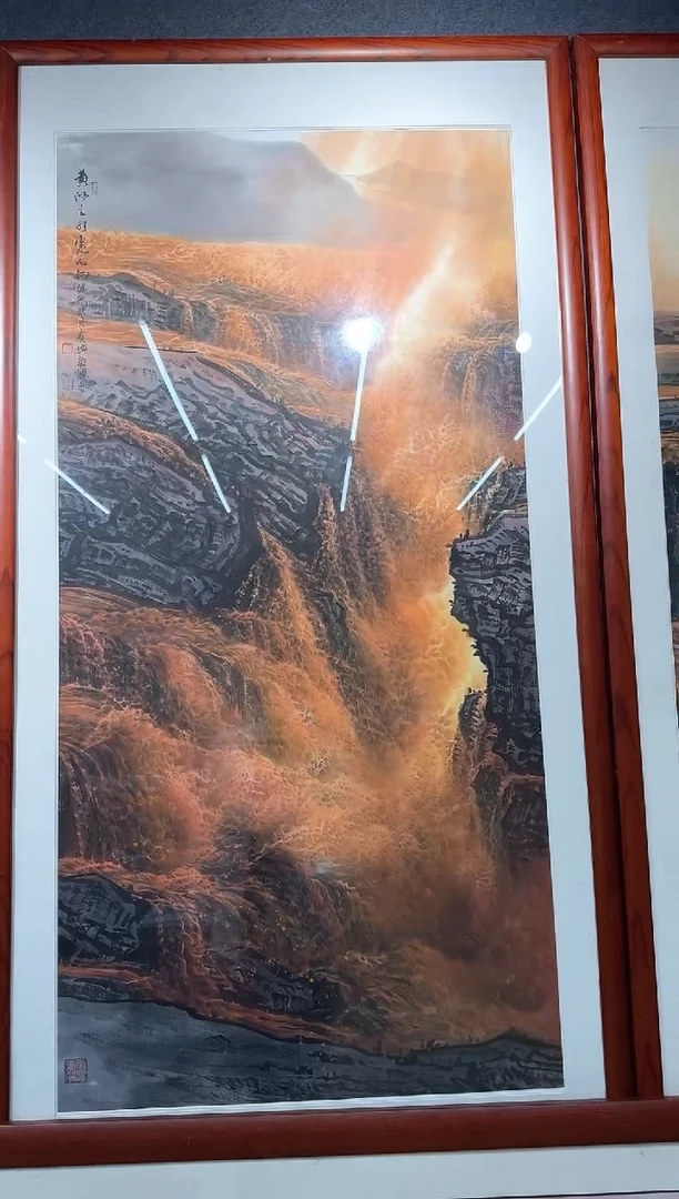 【闪购商品】国画赵隆轩艺术馆李庆兴老师作品30不带框