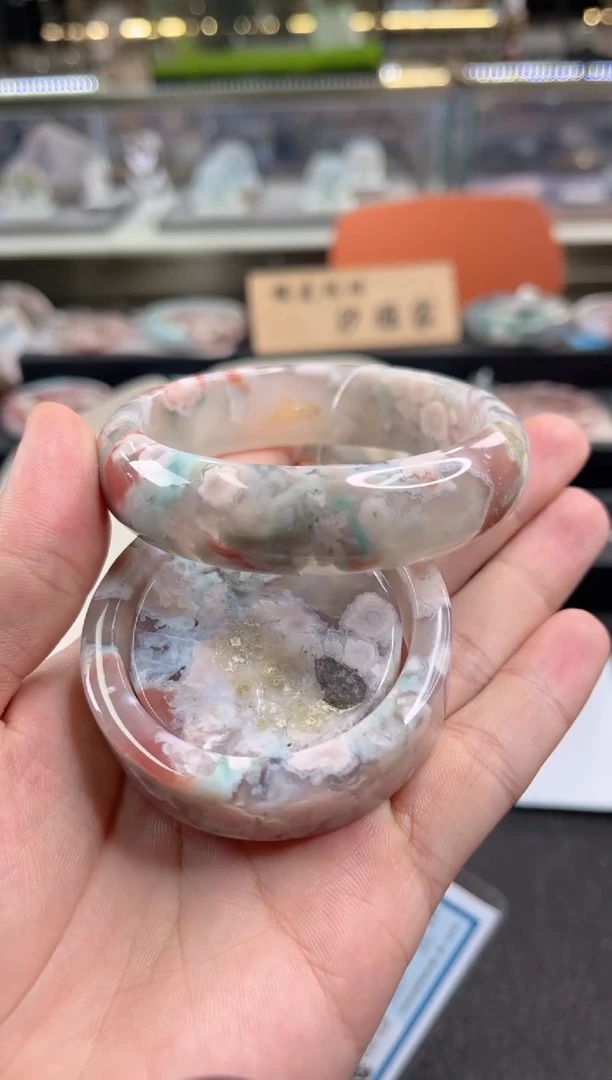 未镶嵌手镯石英质玉63圈口（赠品镯心）4S9361095