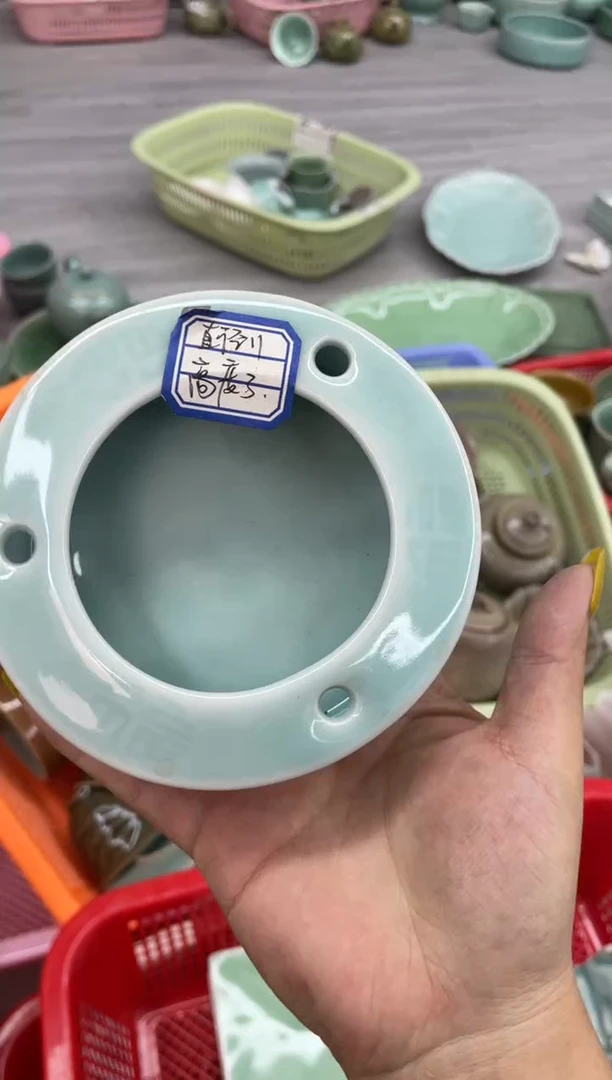 特价福利 微瑕 慧仙青瓷