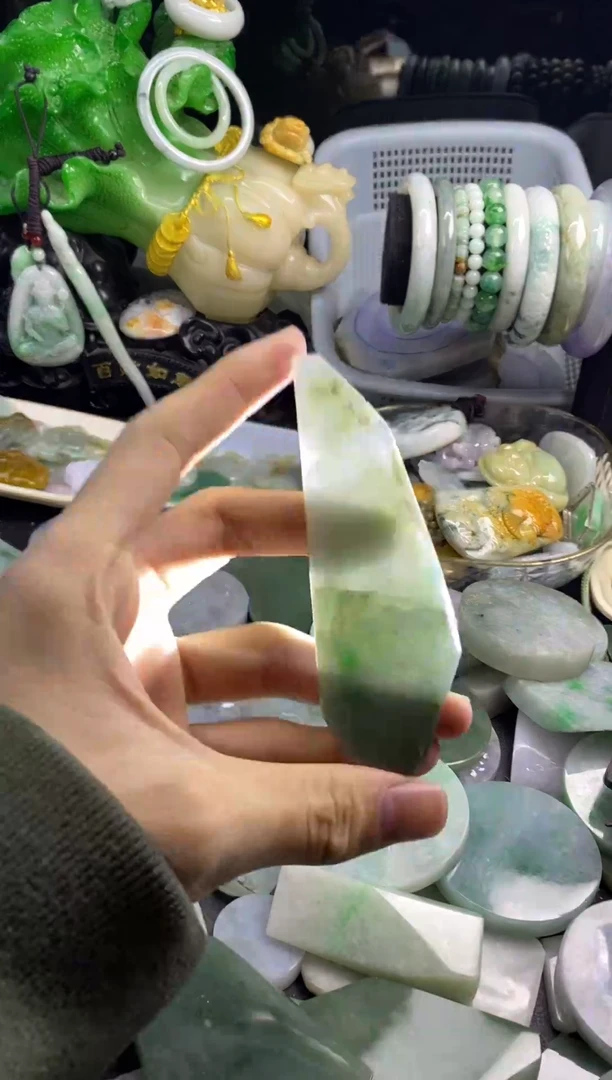 散珠翡翠翡翠A货27