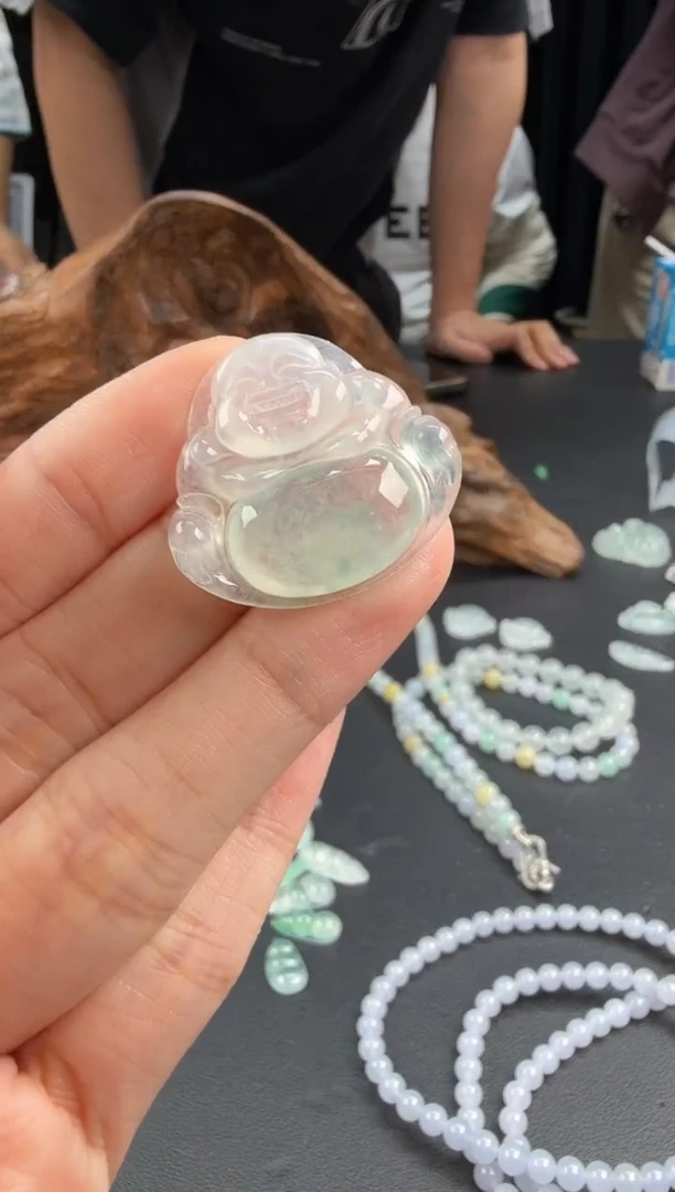 吊坠(不含链)未镶嵌翡翠翡翠饰品-168