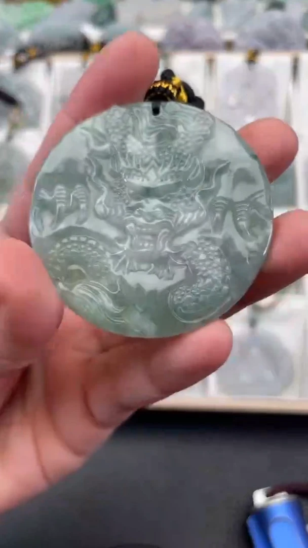 颈饰未镶嵌翡翠天然缅甸翡翠A货227