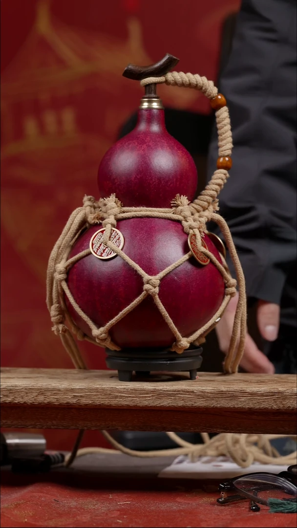 558号大漆精品葫芦一物一拍800ml大满配