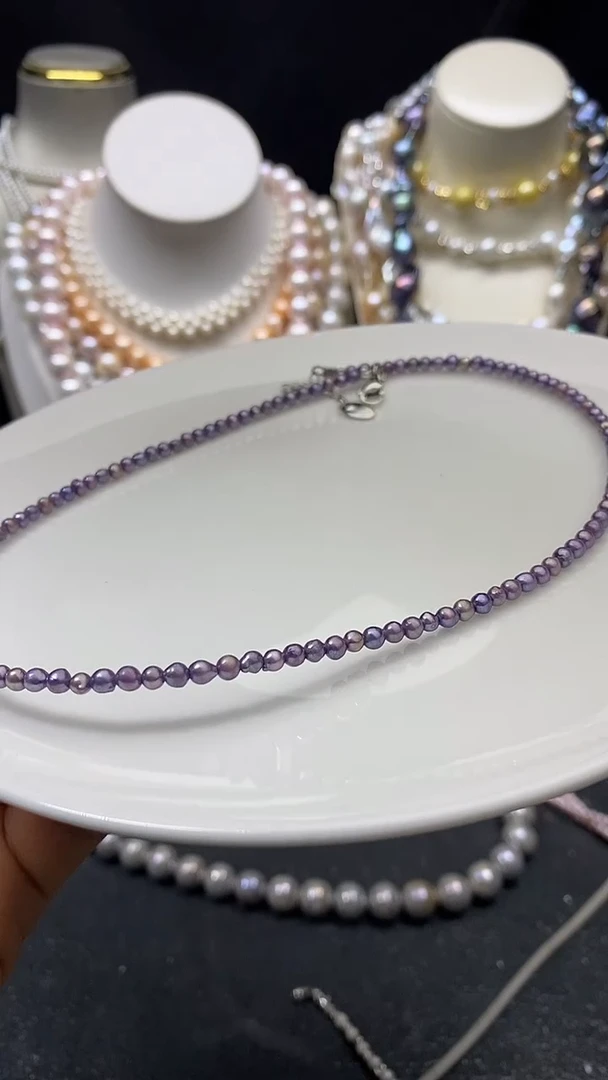 颈饰未镶嵌淡水珍珠多人