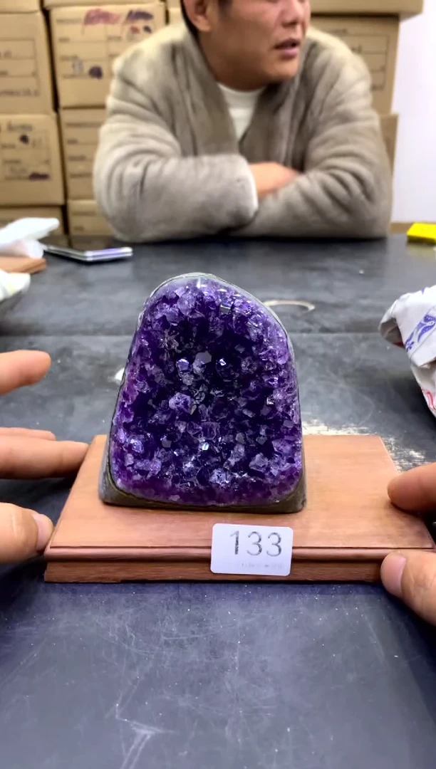 【闪购商品】紫晶摆件未镶嵌天然紫水晶摆件133