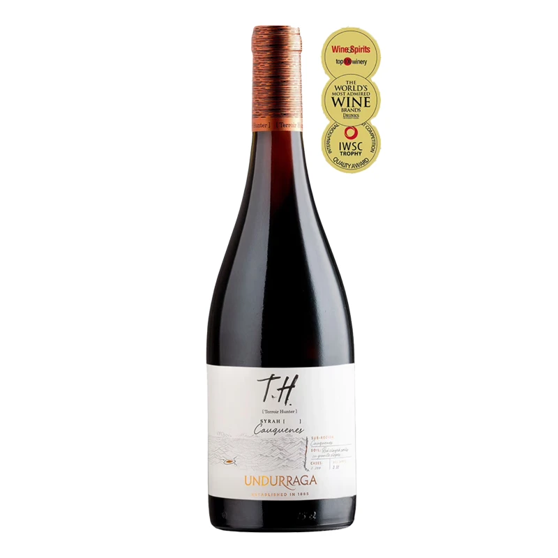 智利卡昆内斯产区-风土猎人西拉干红葡萄酒14.5度750ML A