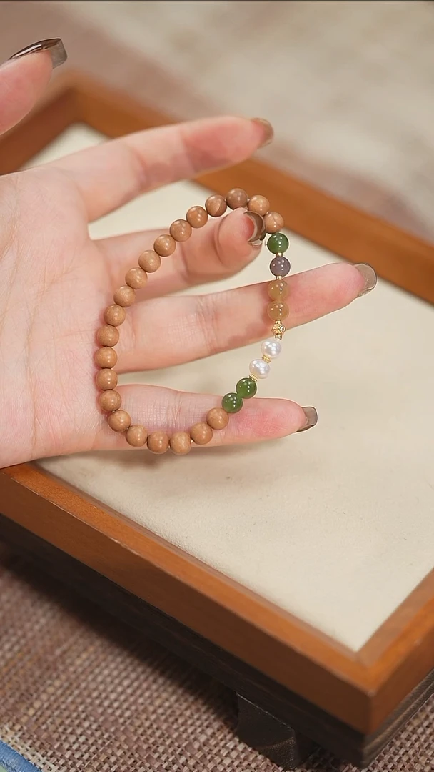 手串檀香木未镶嵌清仓福利！老山檀 阳春 素圈手串