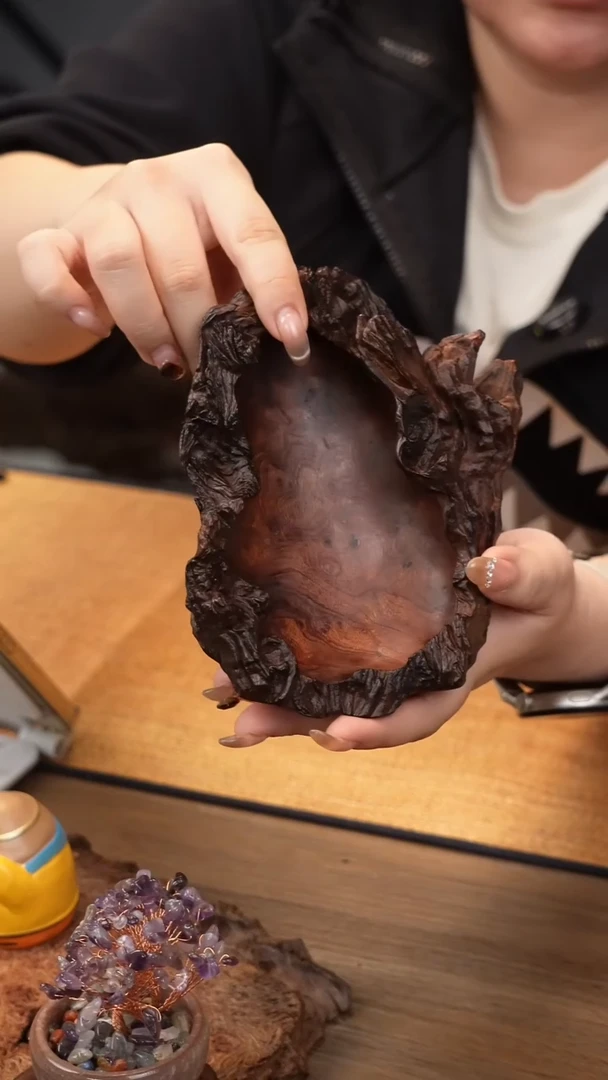 37号云小屋紫柚木果盘