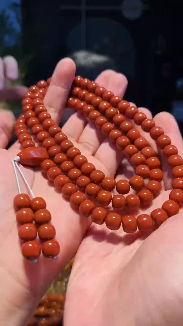 【闪购商品】南红玛瑙手串未镶嵌9大+108多圈