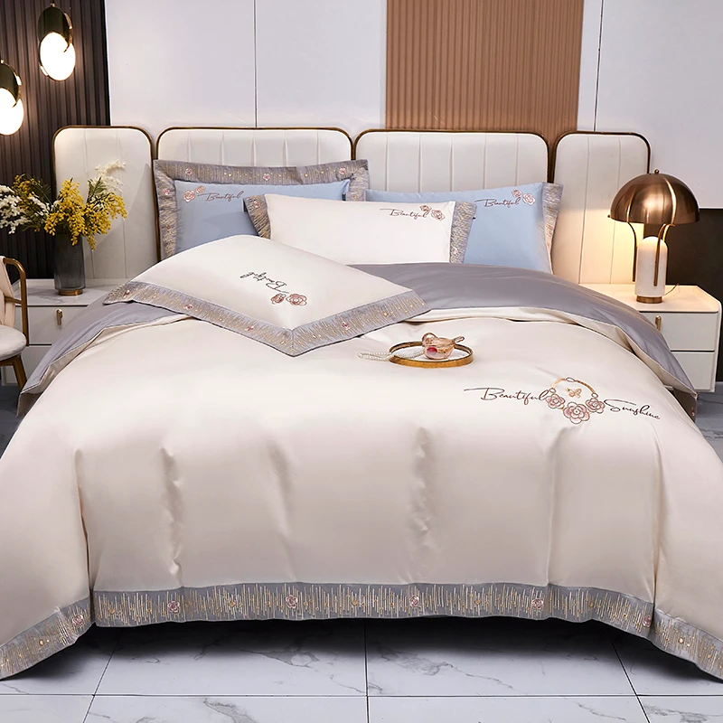 全棉140支匹马棉四件套 -  山茶之恋