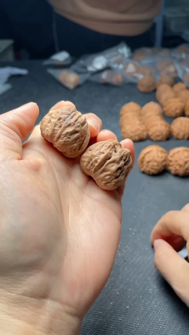 把件文玩核桃w 129  蛤蟆头32尺