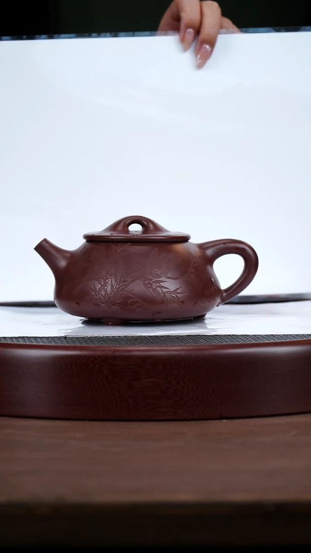 茶壶紫砂61龙血砂 景舟石瓢 400cc