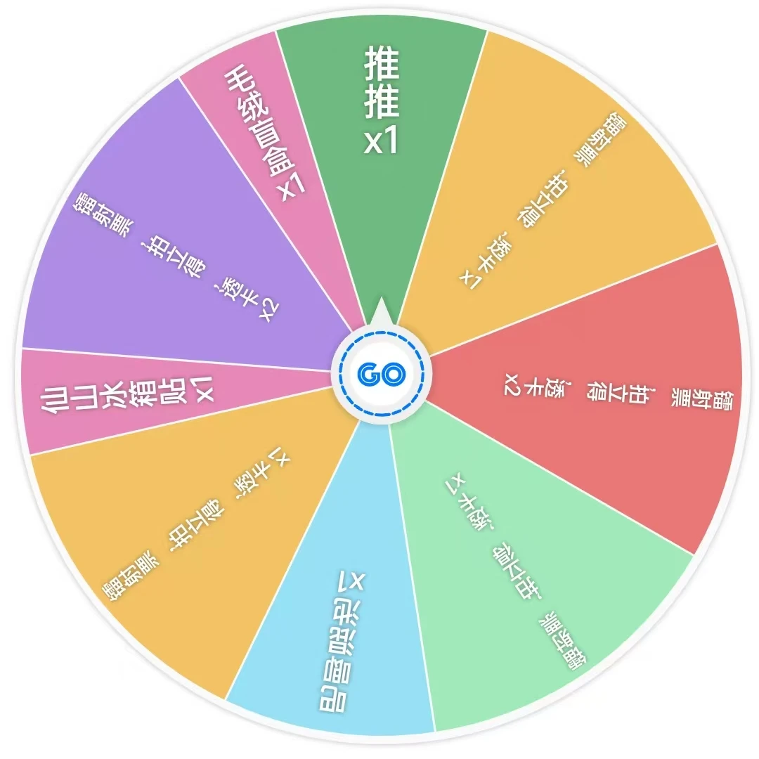 非人哉敦煌盲盒（转盘玩法）