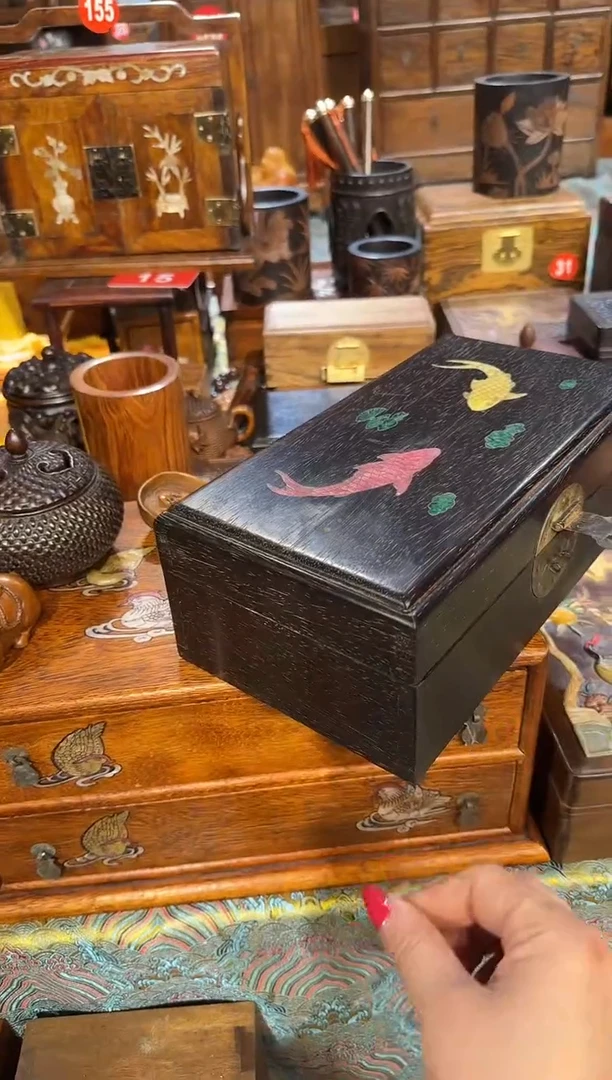 【闪购商品】木木艺28双鱼翻盖盒128.8888