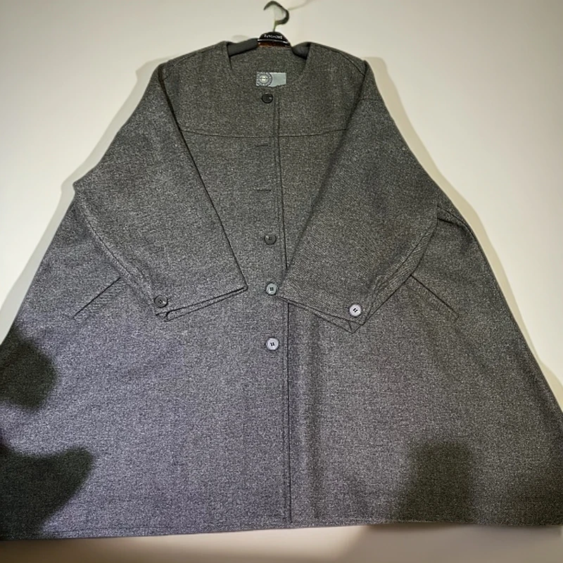 新思维原创特色大衣，上身时尚气质百搭休闲与众不同