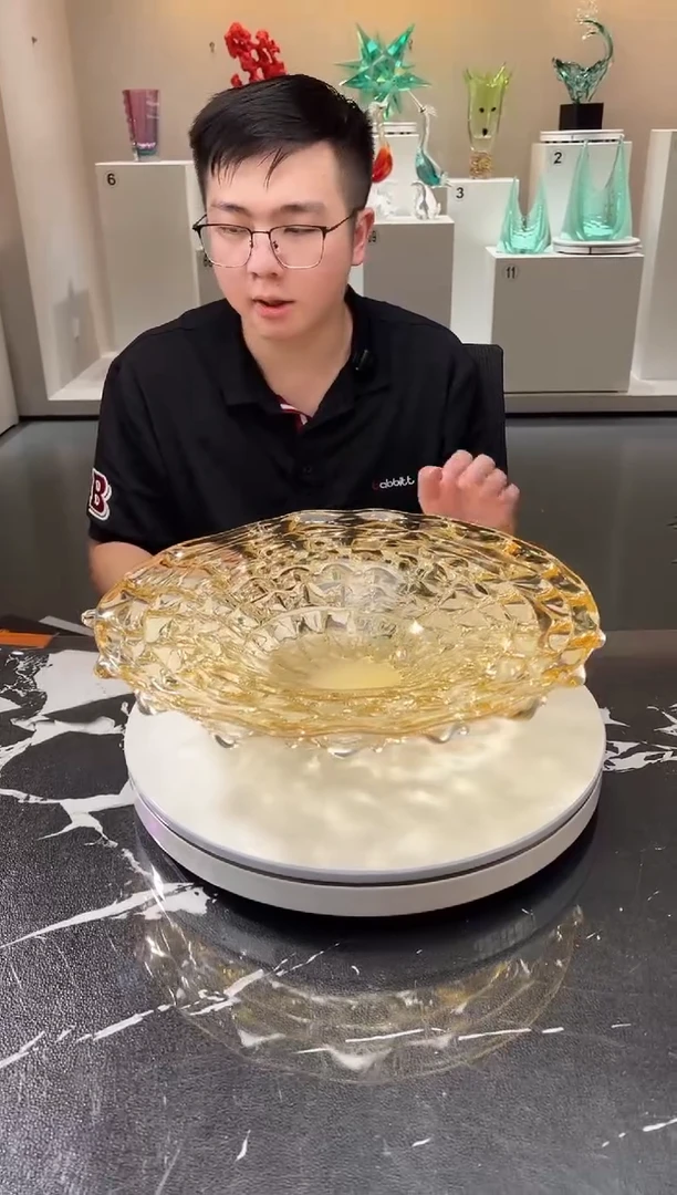 摆件巴比特美学 冰刺果盘