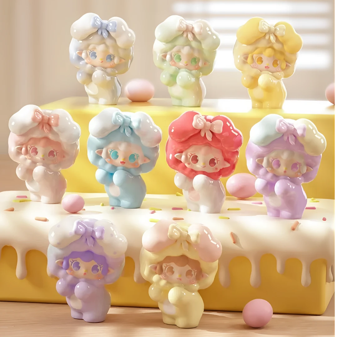 【正版】-氧氧糖衣炮弹萌粒盲袋潮玩盲盒可爱摆件生日礼物