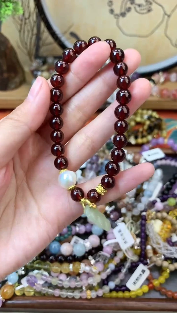 【闪购商品】石榴石（芬达石）手链未镶嵌227