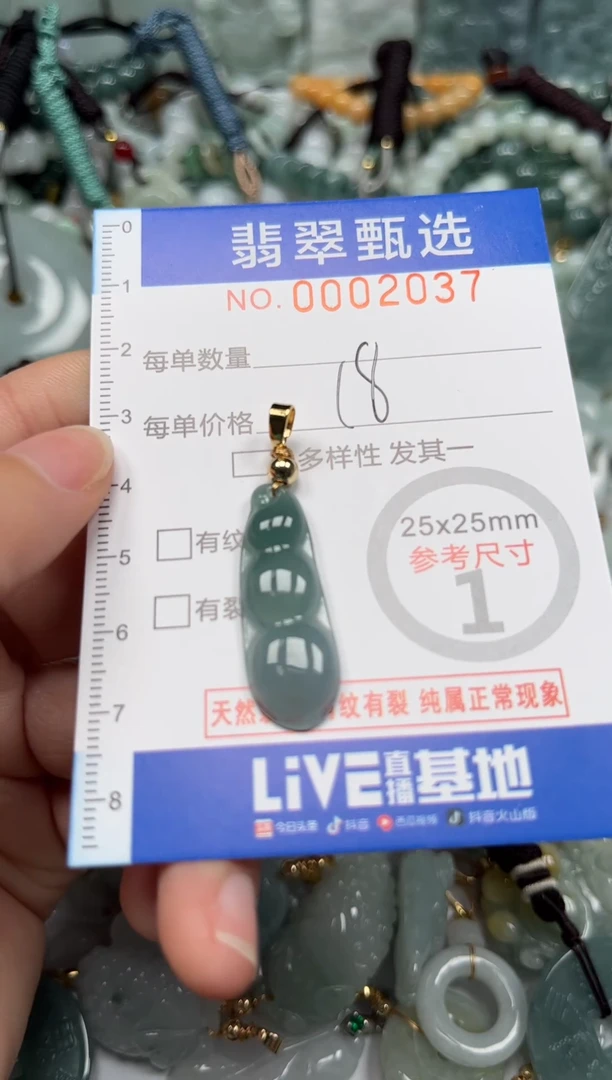 【闪购商品】翡翠颈饰未镶嵌00..2037