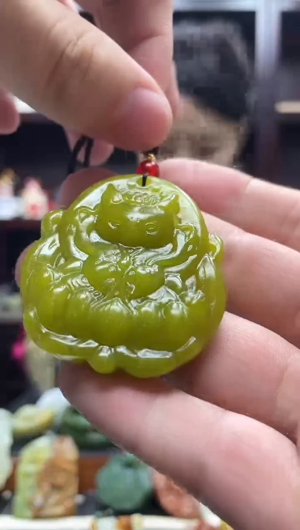 未镶嵌岫玉吊坠·多样性发*货拍一发一
