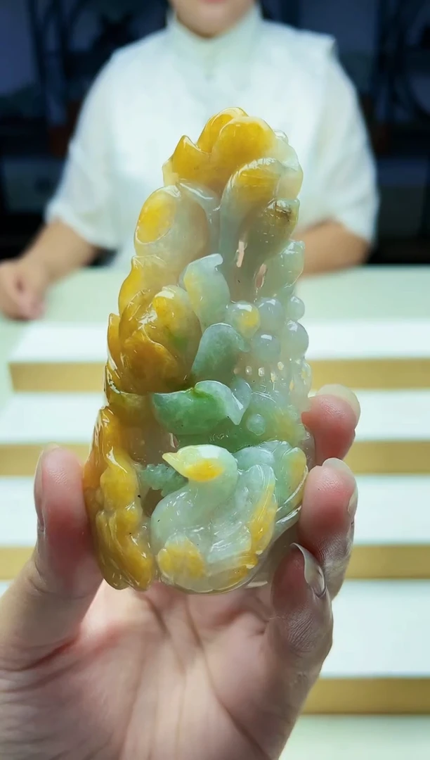 未镶嵌定制翡翠毛货09190269