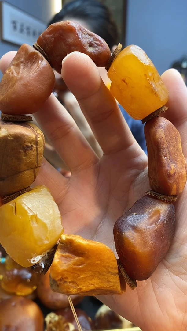 手串琥珀未镶嵌手串