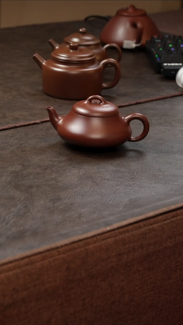 茶壶紫砂壶·18底槽青汉棠150cc