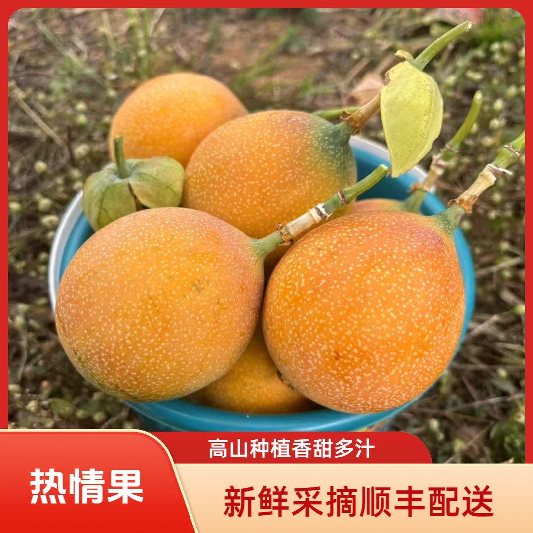 (顺丰)云南临沧热情果 新鲜现摘水果香甜多汁热带水果营养丰富