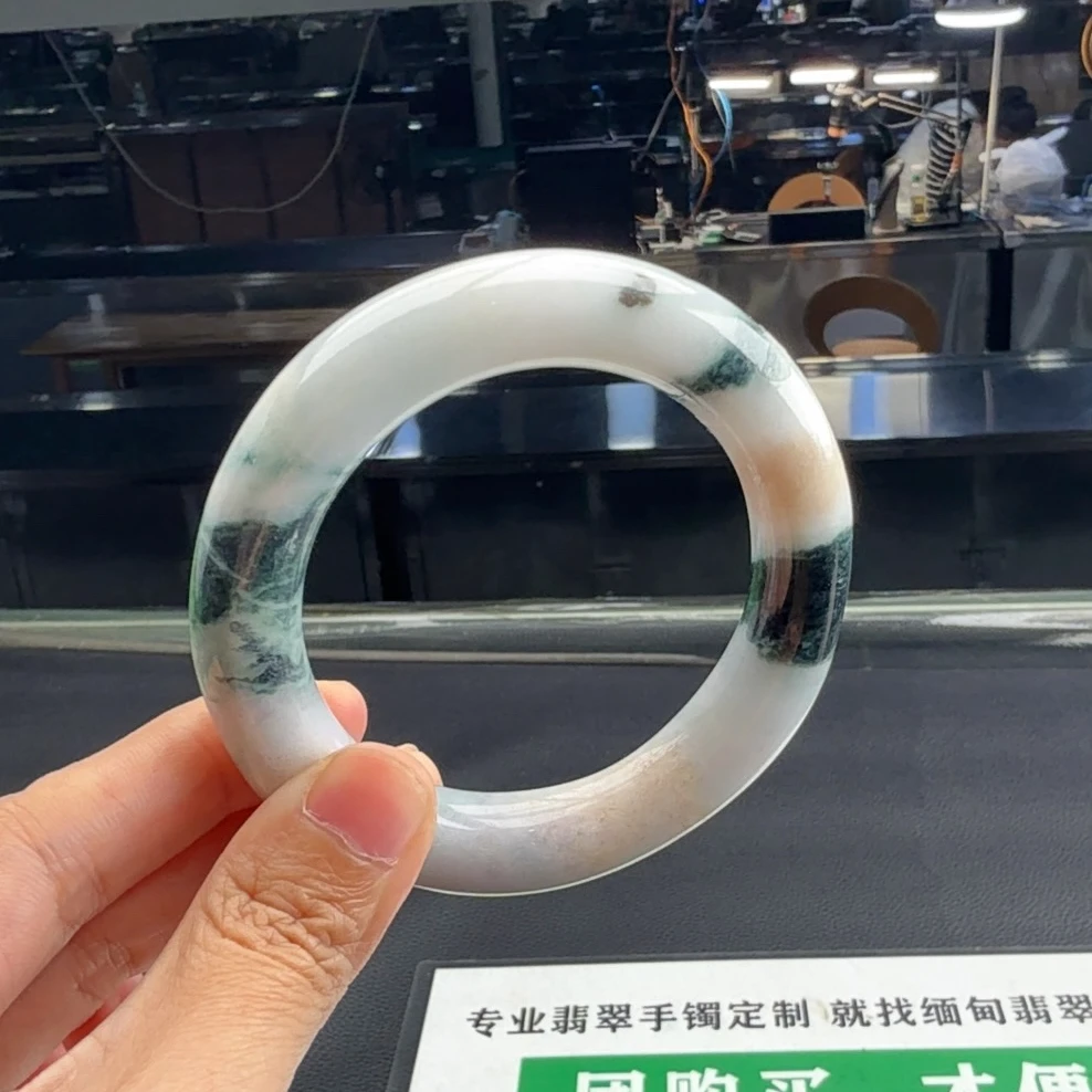 宠粉福利缅甸A货翡翠手镯/只发一支