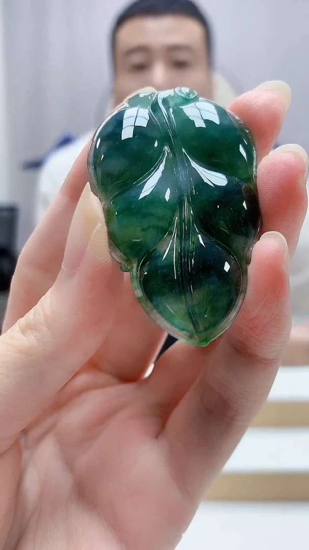 未镶嵌定制翡翠4898zm-毛货挂件142