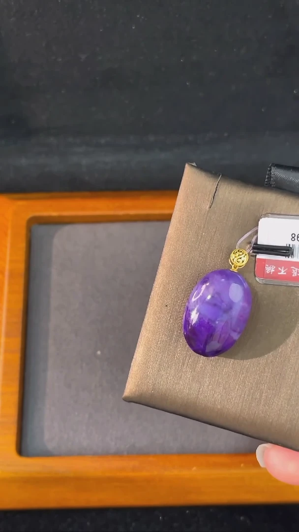 苏纪石（舒俱来）未镶嵌吊坠K金（多样性发一）南非舒俱来老矿