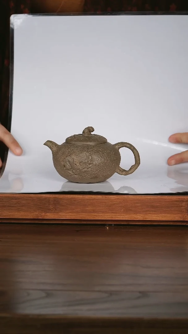 【闪购商品】紫砂茶壶 隐龙供春 老段还原烧