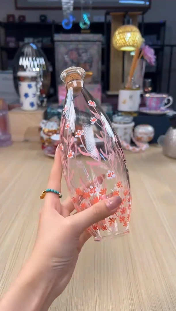 105手绘冷萃杯（粉）