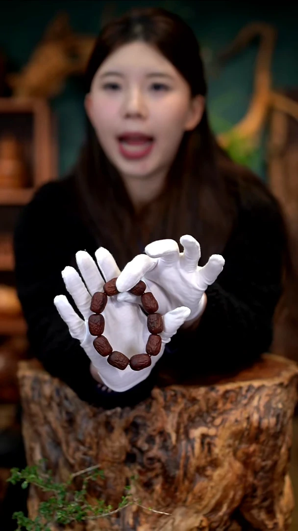 木雷击枣木大枣手串