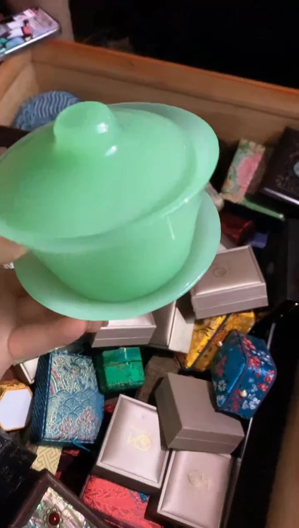 和田玉（碧玉）未镶嵌摆件永玉阁精品专属摆件