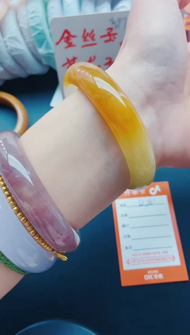 【闪购商品】石英质玉手镯未镶嵌K261-61-62