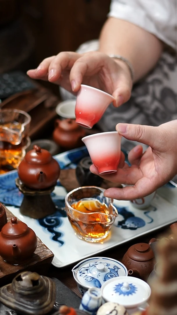 闪购36号 茶杯2个功夫茶道具