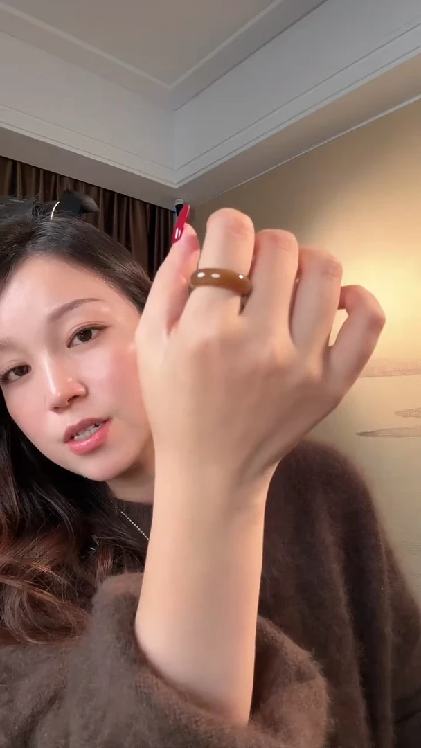 未镶嵌戒圈和田玉和田玉（多样性发货)@@70